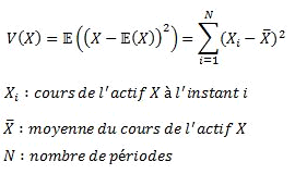 formule variance