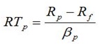 ratio de treynor