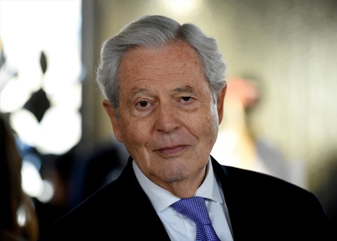 Philippe Houzé, président du directoire des Galeries Lafayette, le 26 mars 2019 à Paris