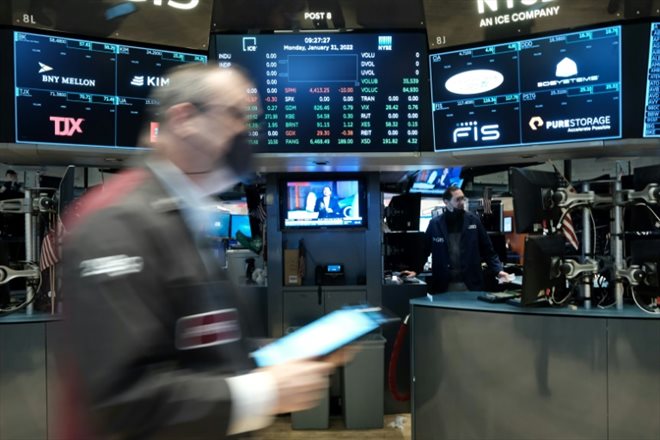 Un opérateur au New York Stock Exchange