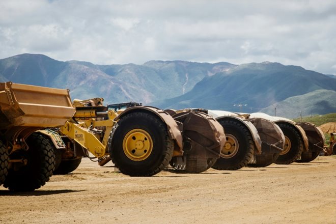 Le site de Vavouto de Koniambo Nickel SAS (KNS), dans le nord de la Nouvelle-Calédonie, le 28 février 2024