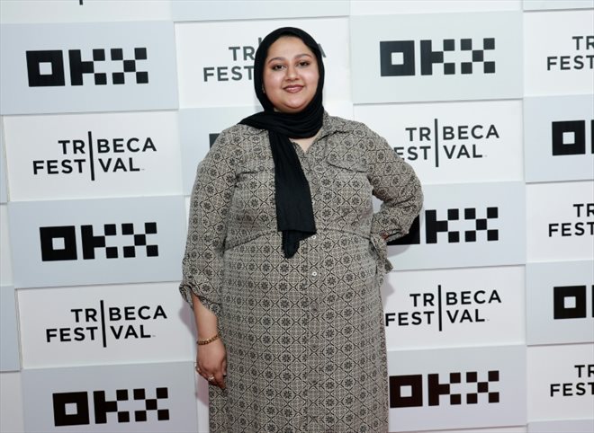 La créatrice de contenus Ayman Chaudhary au Tribeca Festival à New York le 14 juin 2023