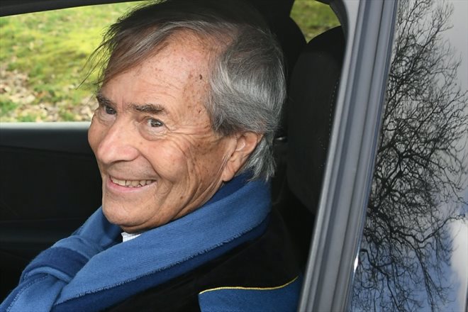 Vicent Bolloré, le patron du groupe Bolloré, le 17 février 2022 lors d'une cérémonie dans le Finistère