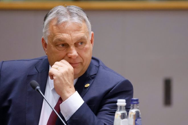 Le Premier ministre hongrois Viktor Orban, le 23 juin 2022 à Bruxelles