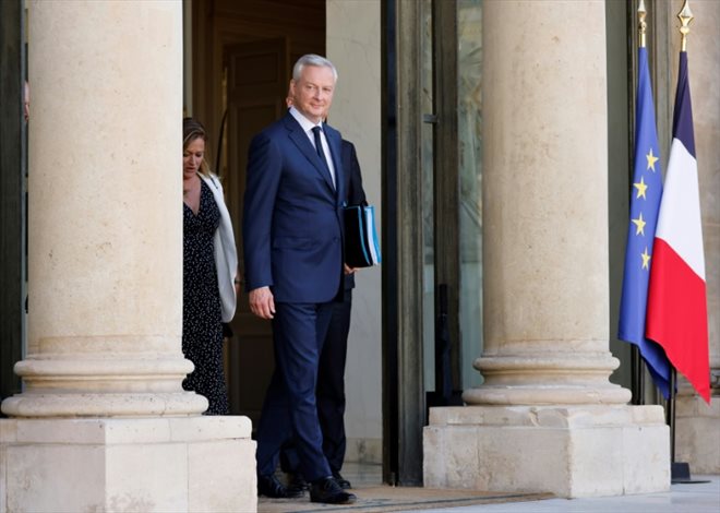 Le ministre de l'Economie Bruno Le Maire à l'Elysée, le 4 juillet 2022