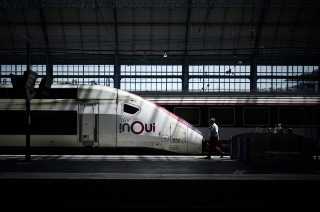 La gare de Bordeaux, le 15 juin 2022