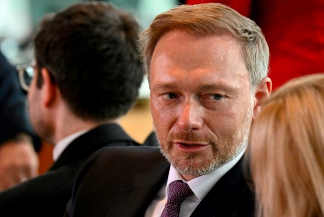 Le ministre allemand des Finances, Christian Lindner, à  Berlin le 11 mai 2022