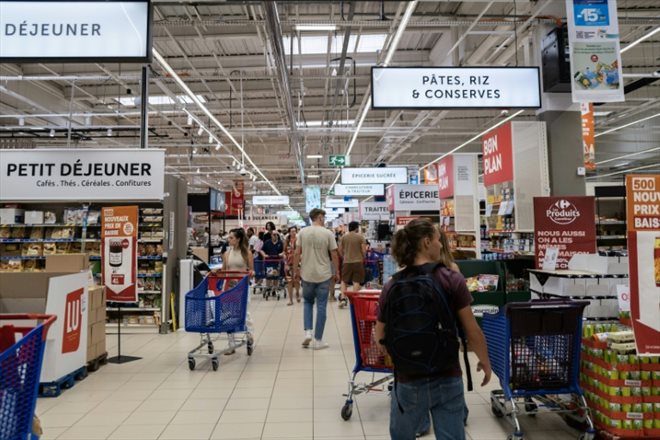 Dans un supermarché à Toulouse (Haute-Garonne), le 4 septembre 2023
