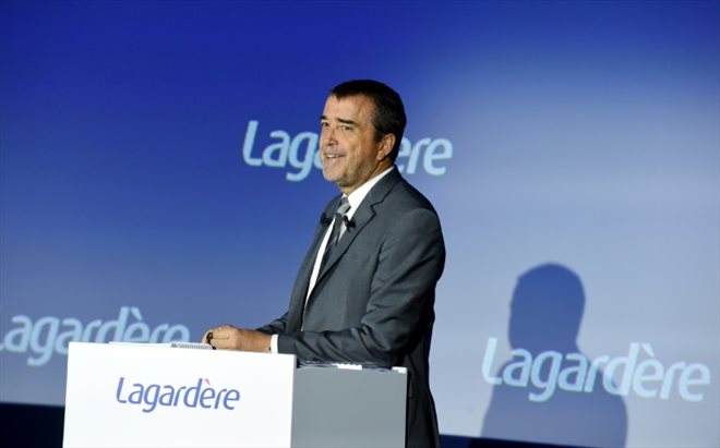 Arnaud Lagardère en mai 2019 à Paris