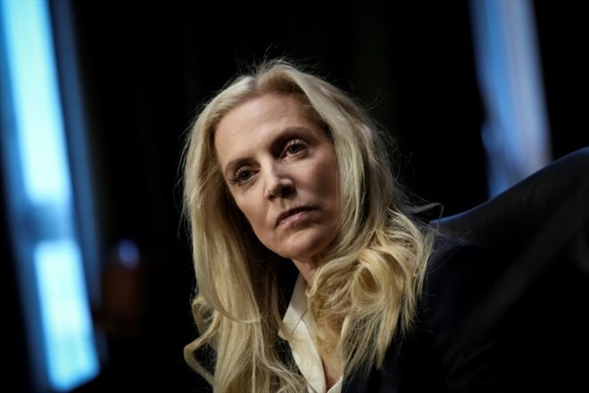 La conseillère économique Lael Brainard, alors vice-présidente de la Fed, à Washington, le 12 janvier 2022