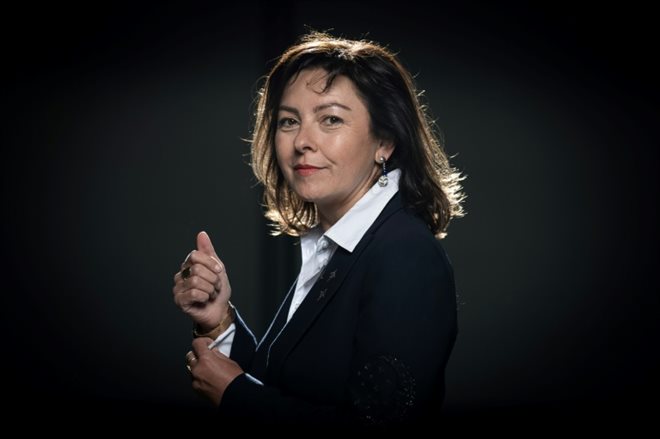 La présidente PS de région Occitanie, Carole Delga, à Toulouse le 5 mai 2021