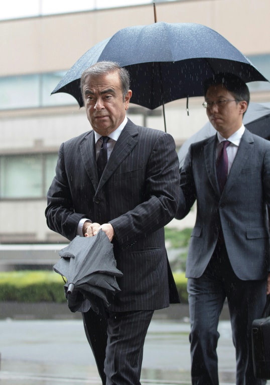 Carlos Ghosn au tribunal de Tokyo le 24 juin 2019