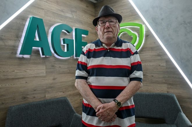 L'économiste brésilien Luiz Barsi à Sao Paulo, le 17 octobre 2023