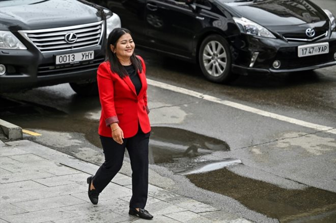 Khorol Enkhtuya, fonctionnaire née dans la steppe, à Oulan-Bator, le 27 juin 2024