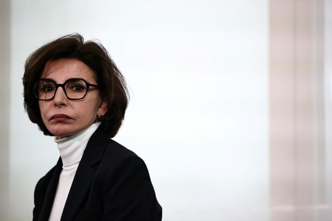 La ministre de la Culture Rachida Dati, le 11 mars 2024 à Paris