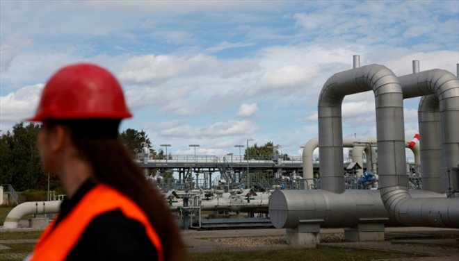 Infrastructures gazières à Lubmin, dans le nord-est de l'Allemagne, le 30 août 2022