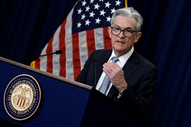 Le président de la Fed Jerome Powell à Washington le 15 juin 2022