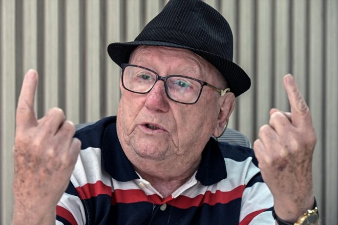 L'économiste brésilien Luiz Barsi à Sao Paulo, le 17 octobre 2023