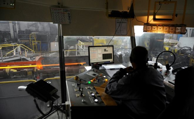 Le site d'Ascometal à Hagondange, le 28 mai 2014 en Moselle