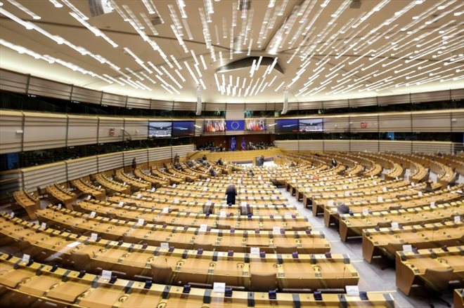 Le Parlement européen à Bruxelles, le 6 octobre 2020