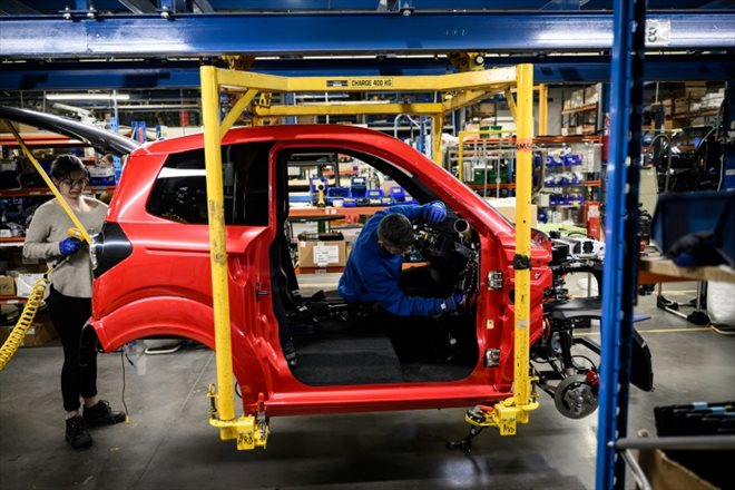 Usine Ligier de Boufféré, dans l'ouest de la France, le 11 avril 2023