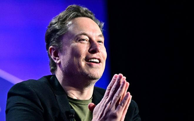 Elon Musk, patron de Tesla, SpaceX et X (ex-Twitter), à Los Angeles le 6 mai 2024