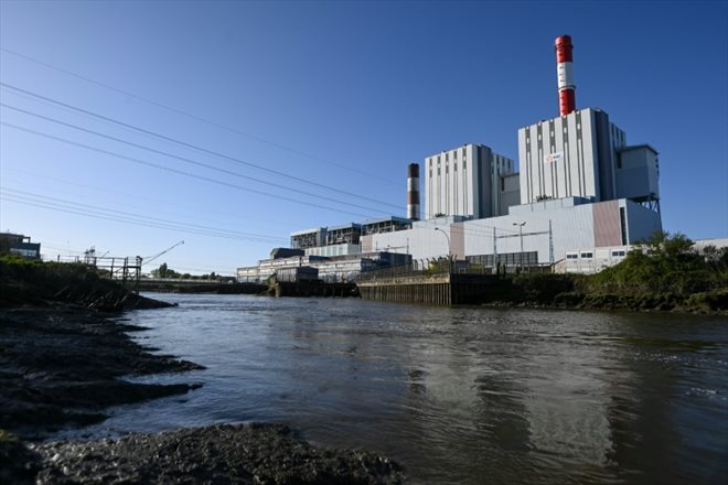 La centrale à charbon de Cordemais, le 17 avril 2024 en Loire-Atlantique