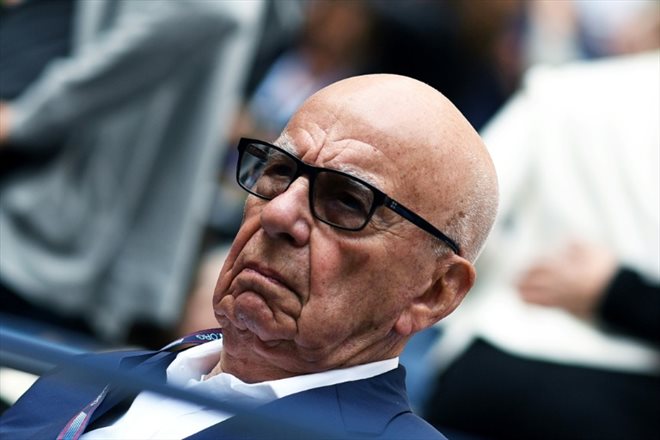 Le magnat des médias Rupert Murdoch, le 10 septembre 2017 à New York