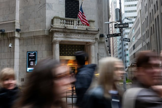 La façade du New York Stock Exchange