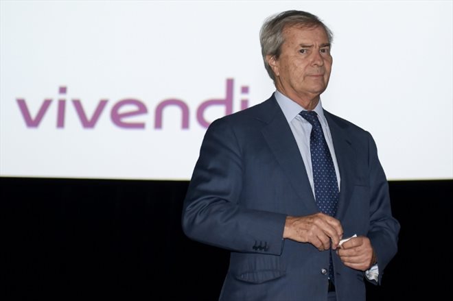 Vincent Bolloré, patron de Vivendi, le 19 avril 2018 à Paris