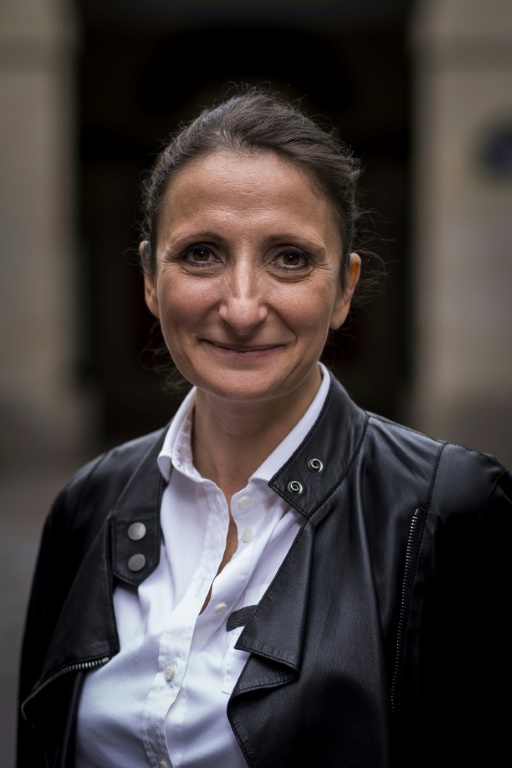 La cheffe française Anne-Sophie Pic à Paris, le 6 septembre 2018