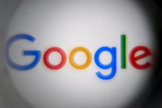 Le logo de Google, dont la maison mère Alphabet a publié mardi ses résultats trimestriels