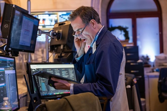 Un opérateur du New York Stock Exchange