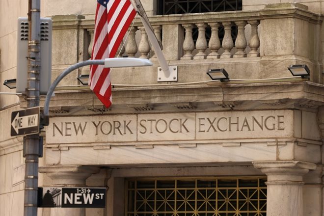 La façade du New York Stock Exchange