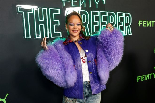 Rihanna le 18 décembre 2023 à Hollywood, en Californie