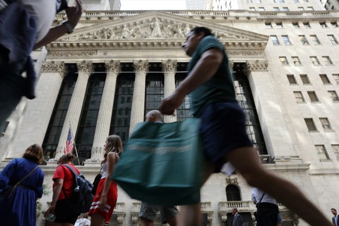 La façade du New York Stock Exchange