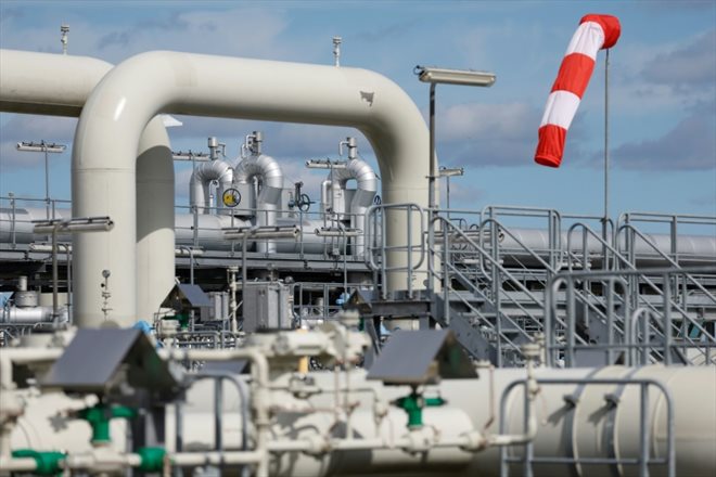 Des installations de réception et de distribution du gaz naturel à Lubmin (Allemagne), le 30 août 2022