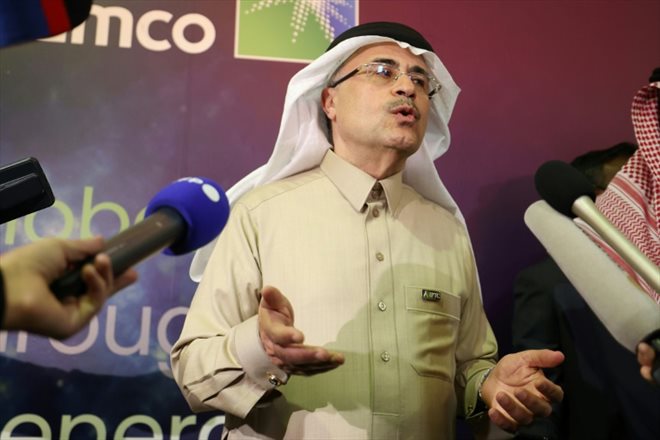 Amin Nasser, président et PDG de Saudi Aramco, à Ryad le 21 février 2022