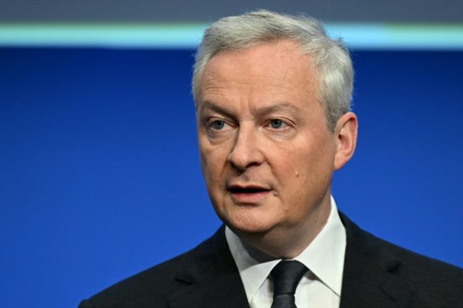 Le ministre de l'Économie et des Finances Bruno Le Maire, le 8 janvier 2024 à Paris
