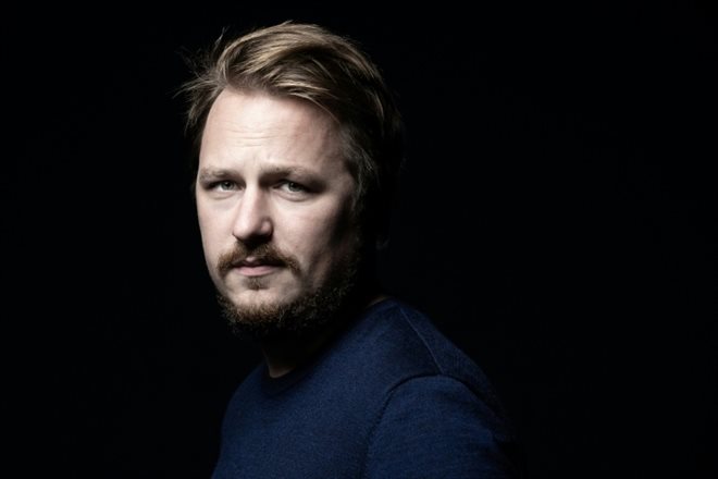 Le journaliste Geoffroy Lejeune, le 28 septembre 2020 à Paris