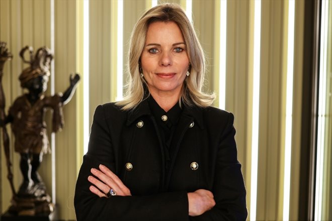 Virginie Hergel, qui dirige l'agence pour expatriés Set up Andorra, le 30 novembre 2022 à Andorre-la-Vieille