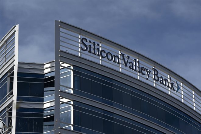 Un bâtiment de Silicon Valley Bank, photographié à Tempe (Etats-Unis) le 14 mars 2023