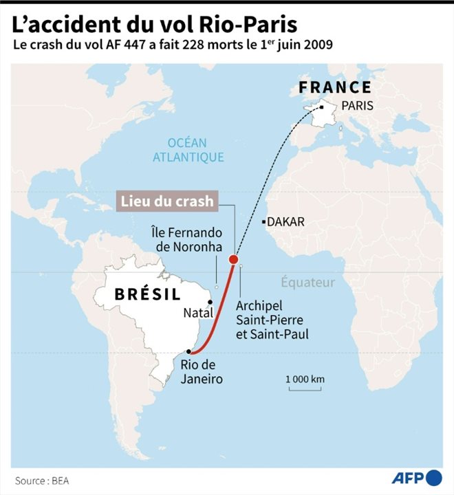 Le crash du Rio-Paris en 2009
