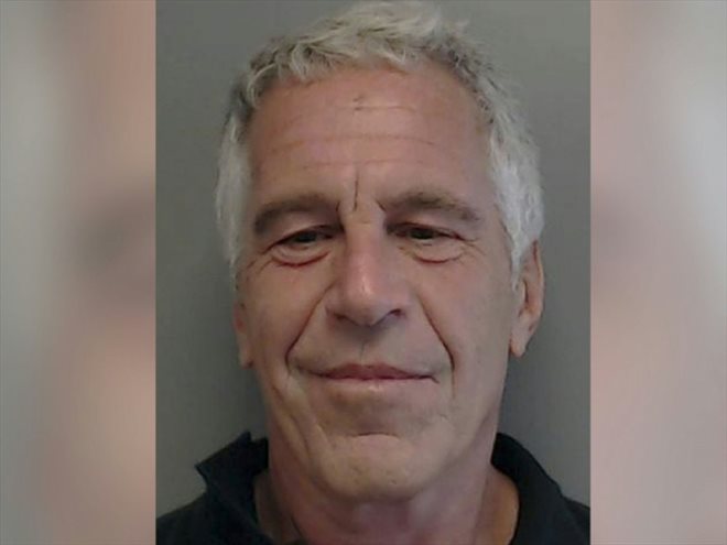 Jeffrey Epstein sur une photo transmise à l'AFP le 10 juillet 2019