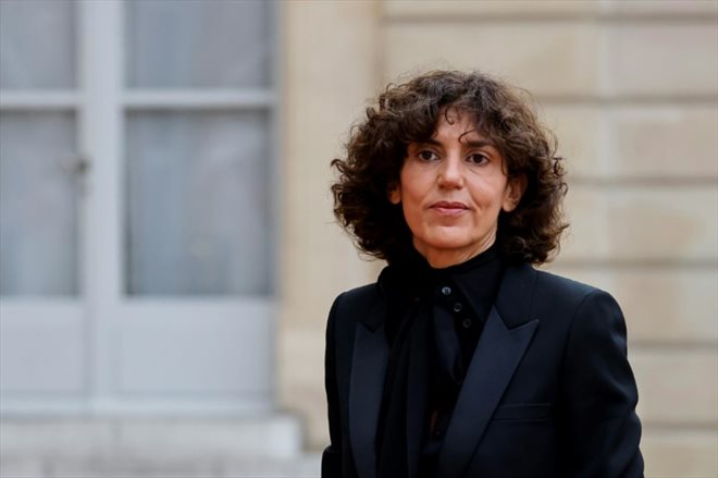 Francesca Bellettini, PDG d'Yves Saint Laurent, à l'Elysée, le 5 juillet 2021