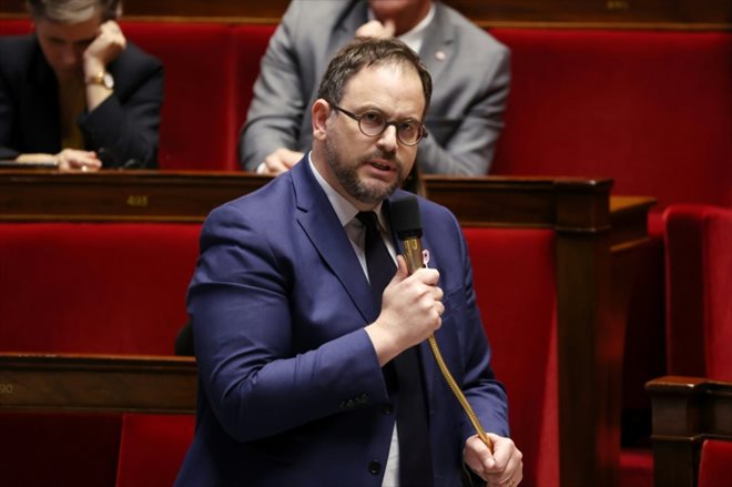 Le ministre de la Santé Aurélien Rousseau à l'Assemblée nationale, le 31 octobre 2023