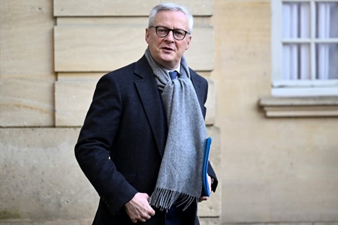 Le ministre de l'Economie Bruno Le Maire, le 18 janvier 2024 à Paris