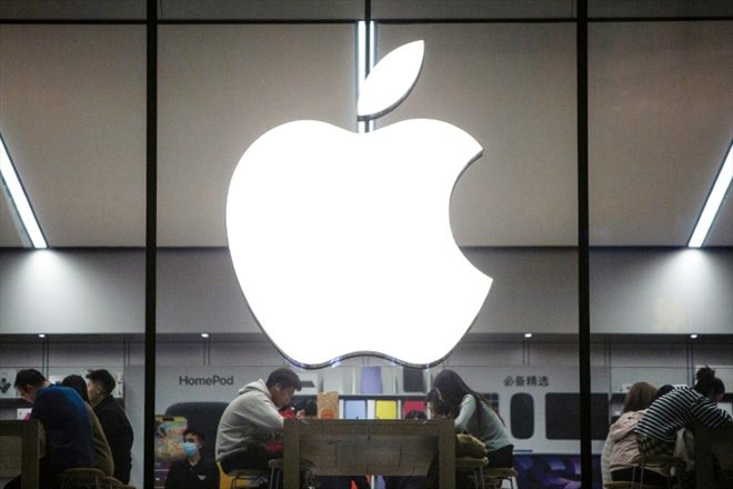 Un magasin Apple à Shenyang, en Chine, le 30 octobre 2023