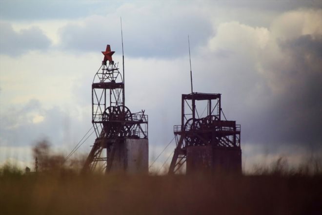 Mine appartenant à ArcelorMittal dans la ville de Chakhtinsk, au centre du Kazakhstan, le 8 septembre 2023