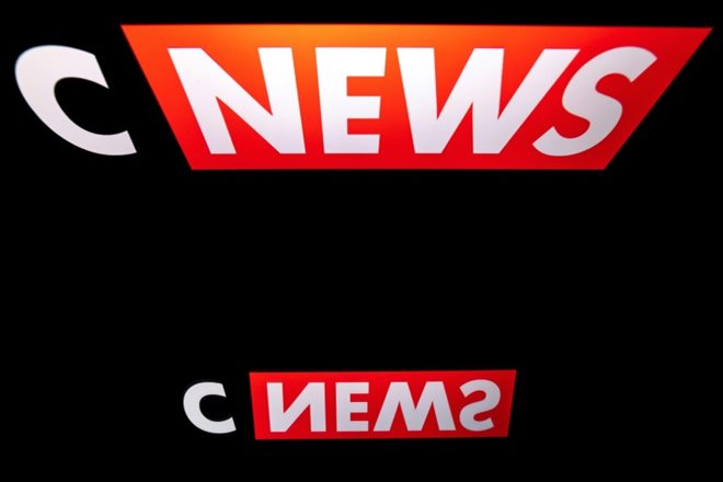Logo de la chaîne CNEWS, le 26 mars 2019